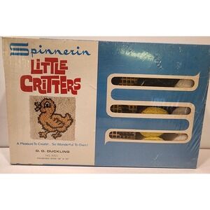 Vintage Spinnerin Latch Hook Rug Kit 9321 D. D. Duckling 12" x 12"